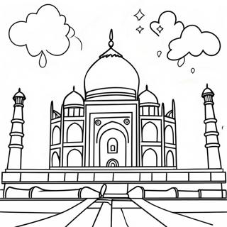 India Coloring Page 10631-8816