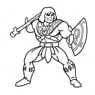 He Man Coloring Pages