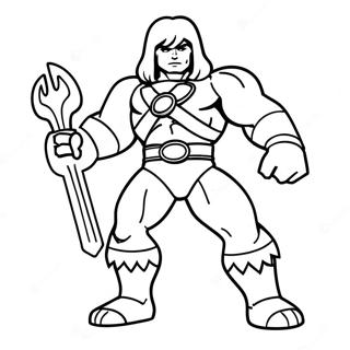 He Man Coloring Page 10651-8826