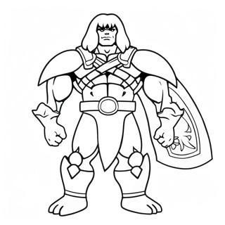 He Man Coloring Page 10651-8827