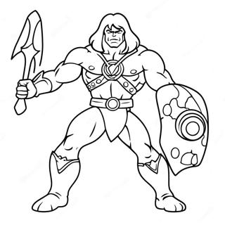 He Man Coloring Page 10651-8828