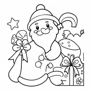 Christmas Cards Coloring Page 10661-8836