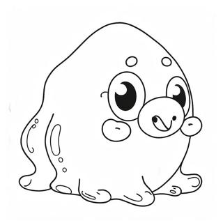 Squishy Toy Coloring Page 10681-8852