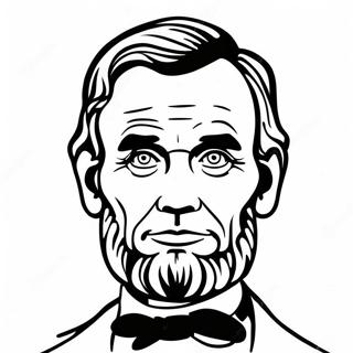 Abraham Lincoln Coloring Pages