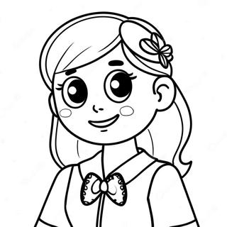 Girl Scout Cookie Coloring Page 10701-8870