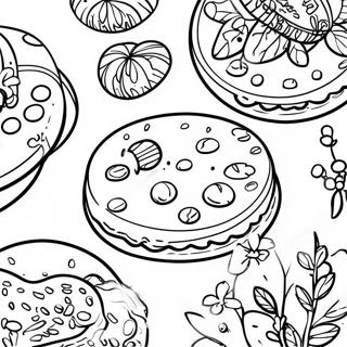 Delicious Thin Mints Coloring Page 10702-8866