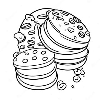 Delicious Thin Mints Coloring Page 10702-8868