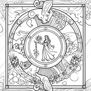 Tarot Coloring Pages