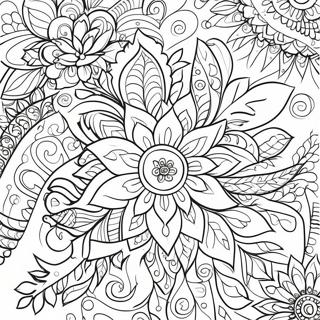 Rangoli Coloring Pages