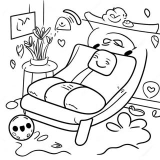 Relaxing Self Care Activities Coloring Page 10762-8918