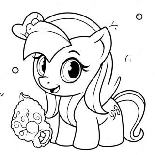 Fluttershy With Cute Animals Coloring Page 10792-8942