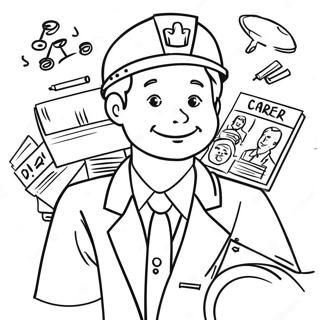 Career Day Coloring Page 10801-8946