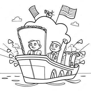 Exciting Career Day Parade Coloring Page 10802-8951