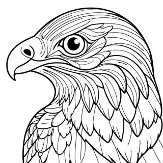 Hawk Coloring Pages