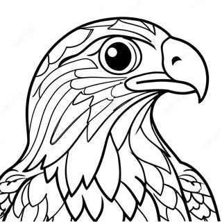 Hawk Coloring Page 10821-8959