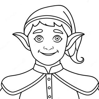 Elf Movie Coloring Page 10991-9098