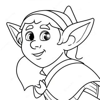 Elf Movie Coloring Page 10991-9100