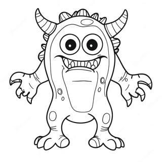 Weird Coloring Pages