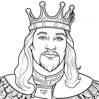 King Coloring Pages