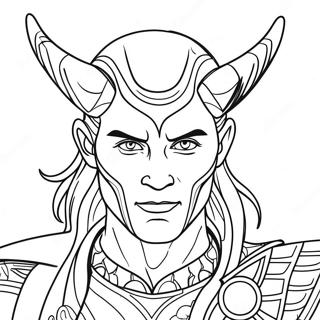 Loki Coloring Page 11041-9139