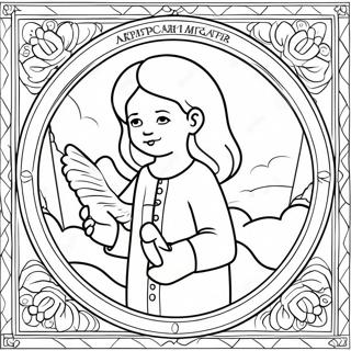 The Lord S Prayer Coloring Page 11051-9147