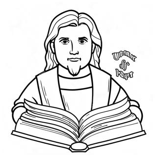 The Lord S Prayer Coloring Page 11051-9148