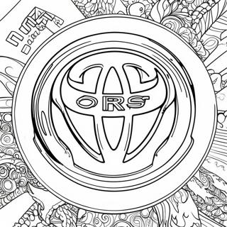 Toyota Coloring Pages