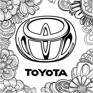 Toyota Logo Coloring Page 11061-9151