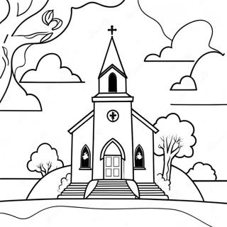 Church Coloring Pages