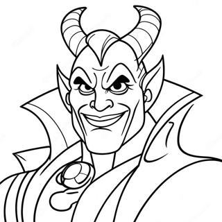 Disney Villain Coloring Pages