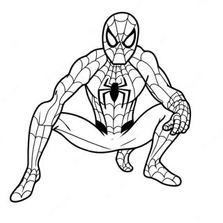 Spiderman Halloween Coloring Pages