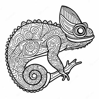 Chameleon Coloring Page 11161-9230