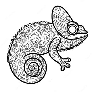 Chameleon Coloring Page 11161-9232