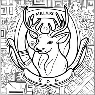 Milwaukee Bucks Coloring Pages