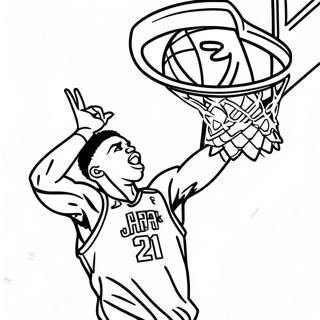 Milwaukee Bucks Coloring Pages