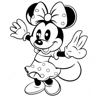 Minnie Mouse Coloring Pages