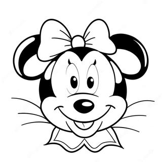 Minnie Mouse Coloring Page 111-87