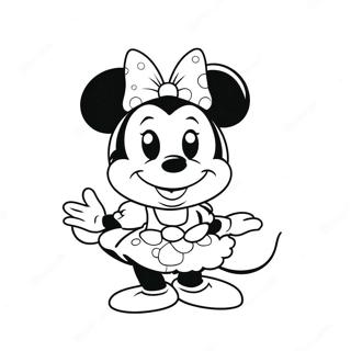 Minnie Mouse Coloring Page 111-88