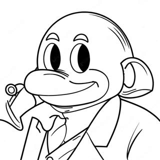 Dr Eggman Coloring Page 11201-9267