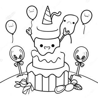 Leap Year Celebration Coloring Page 11211-9270