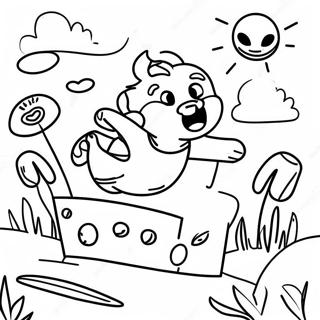 Leap Year Celebration Coloring Page 11211-9272