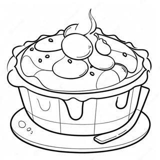 Pie Coloring Page 11241-9302