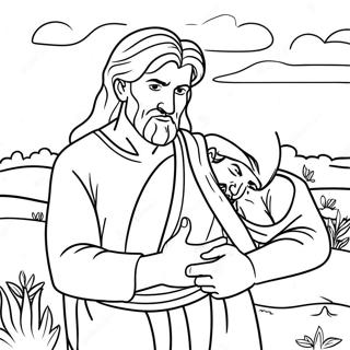 The Good Samaritan Coloring Page 11331-9368