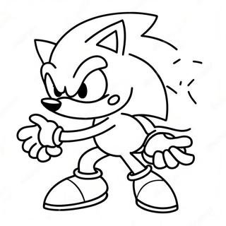 Sonic Halloween Coloring Pages