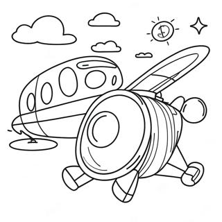 Traveling Coloring Pages