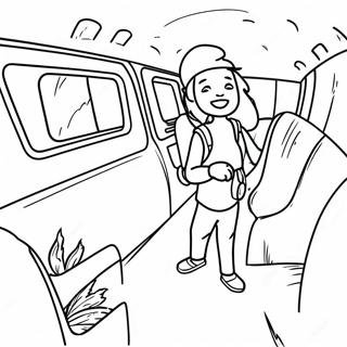 Traveling Adventure Coloring Page 11371-9399