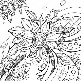 Gel Pen Coloring Pages