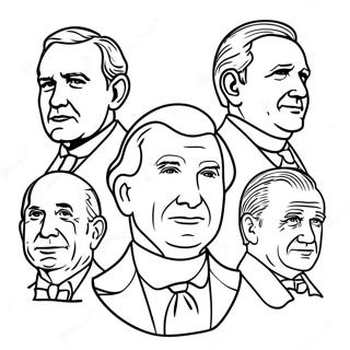 Presidents Coloring Pages