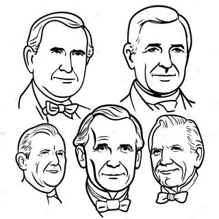 Presidents Coloring Page 11411-9426