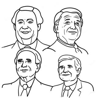 Presidents Coloring Page 11411-9427